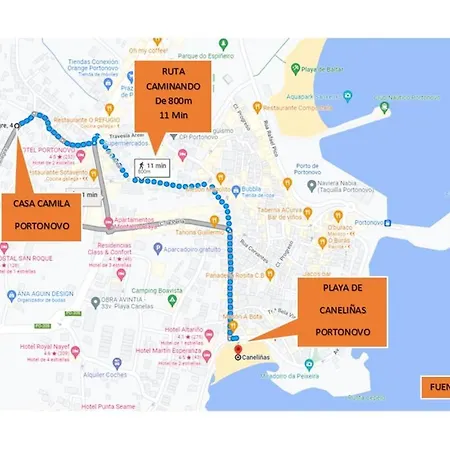 En Portonovo Playa Sanxenxo